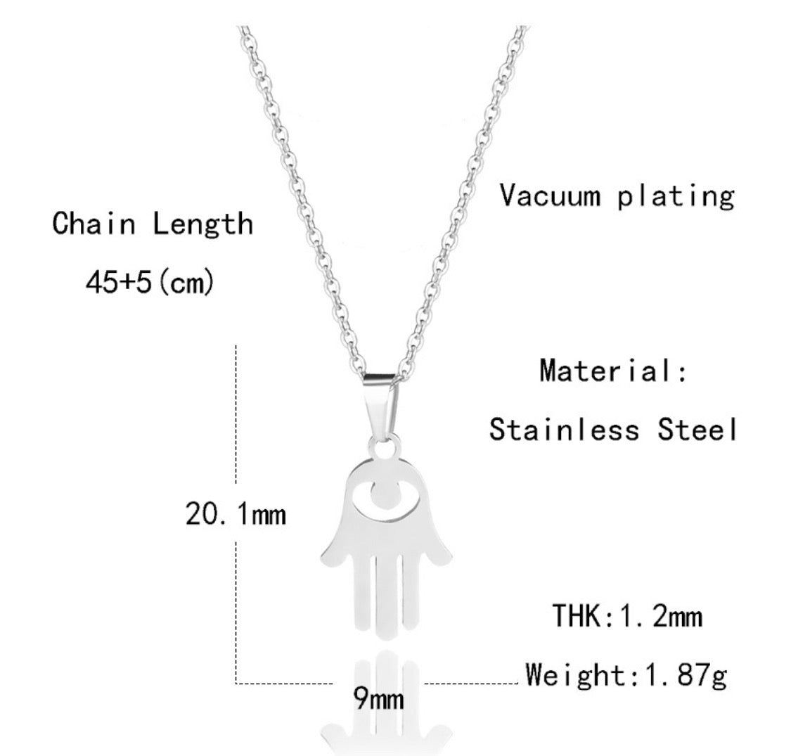 *LAST CHANCE SALE* Gimme Hamsa (Stainless Steel)