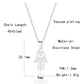 *LAST CHANCE SALE* Gimme Hamsa (Stainless Steel)